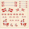 Flaggenset Dänemark