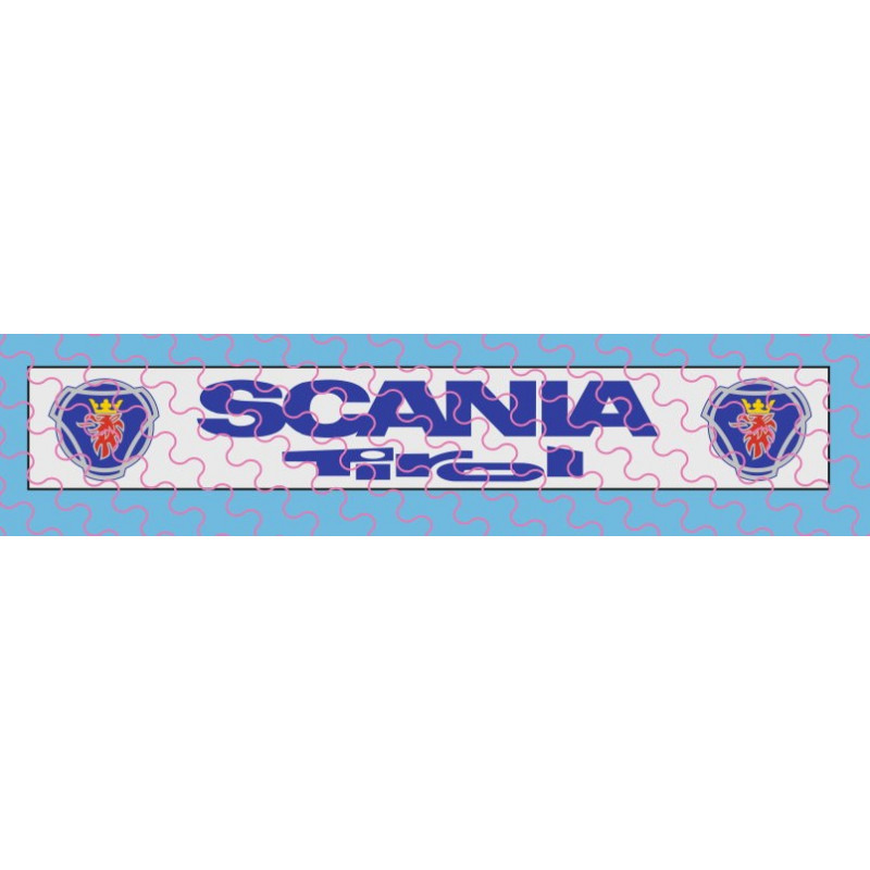 Scania Tirol Spritzschutzlappen