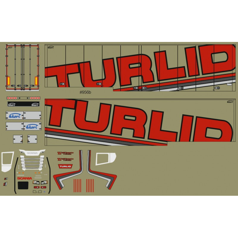 Turlid Decals zu 3D-132