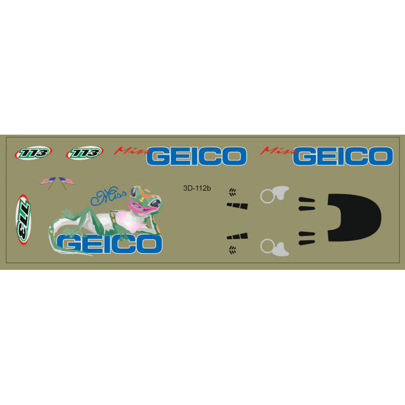 Geico Decals zu Mystic C5000