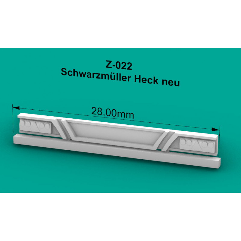 Schwarzmüller Heck, 5 Stück