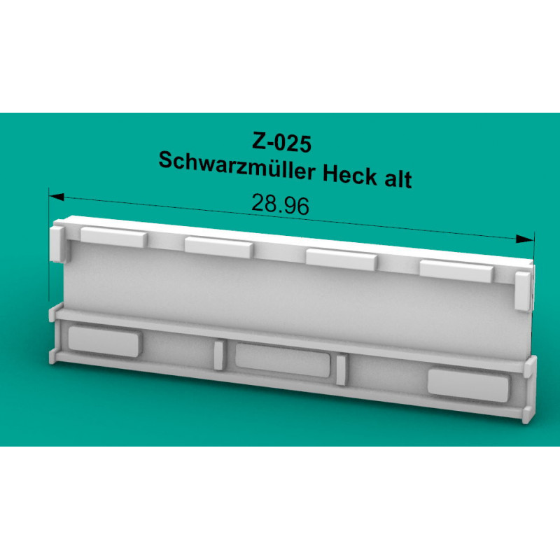 Schwarzmüller Heck 2, 5 Stück