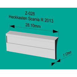 Heckkasten Scania R13