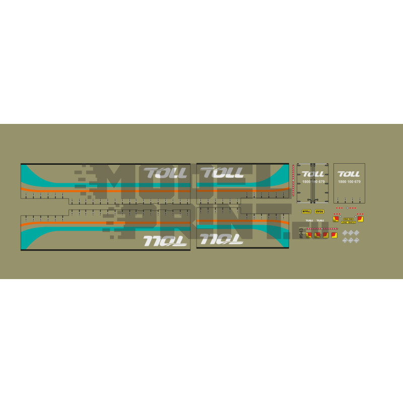 Toll Decals zu 3D-113/165 Toll Decals zu 3D-113/165