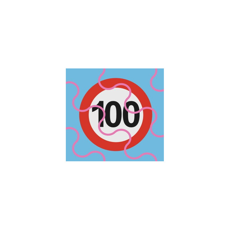 100km/h Schild