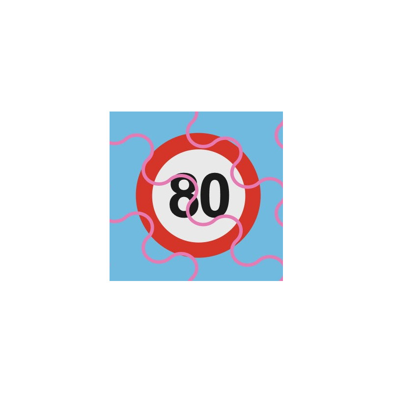 80km/h Schild